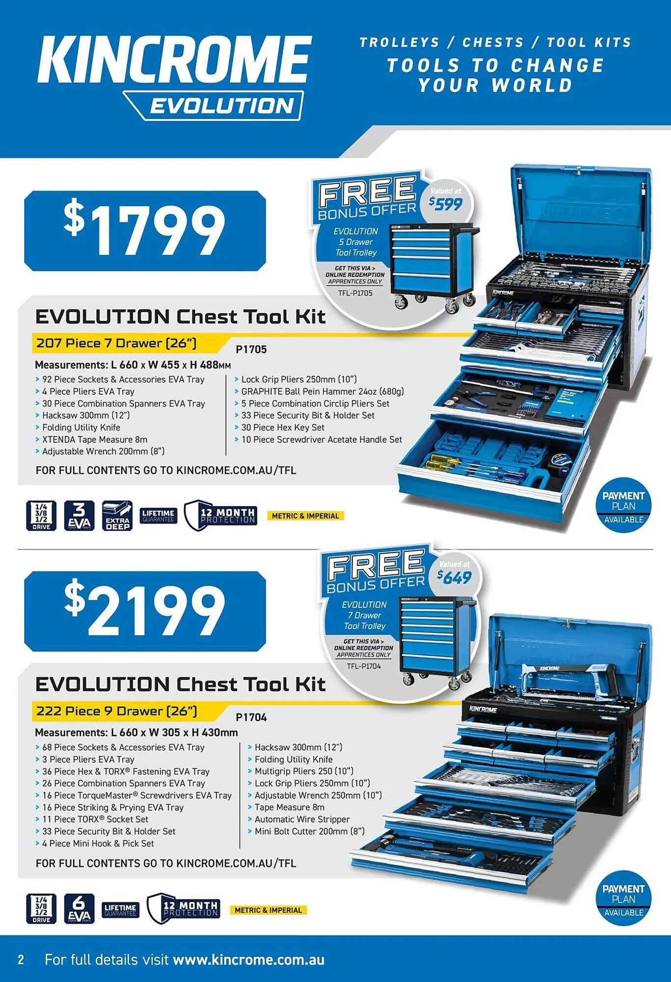 Kincrome catalogue - Catalogue valid from 1 November to 31 December 2024 - page 2