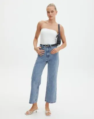 Wide Leg Cropped Jean