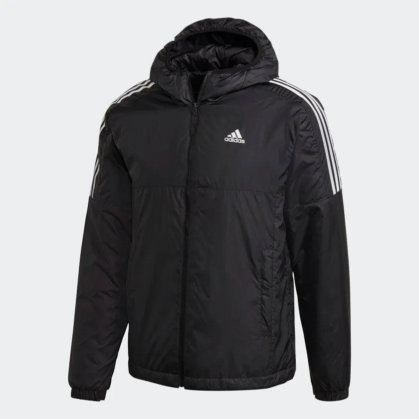 Adidas Essentials Insulated Hooded Jacket - Mens - Black