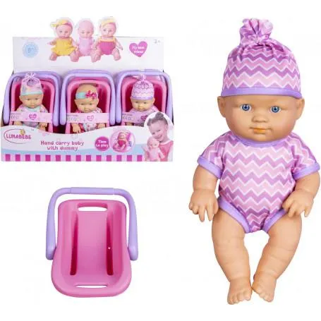 23cm Baby Doll In Carrier