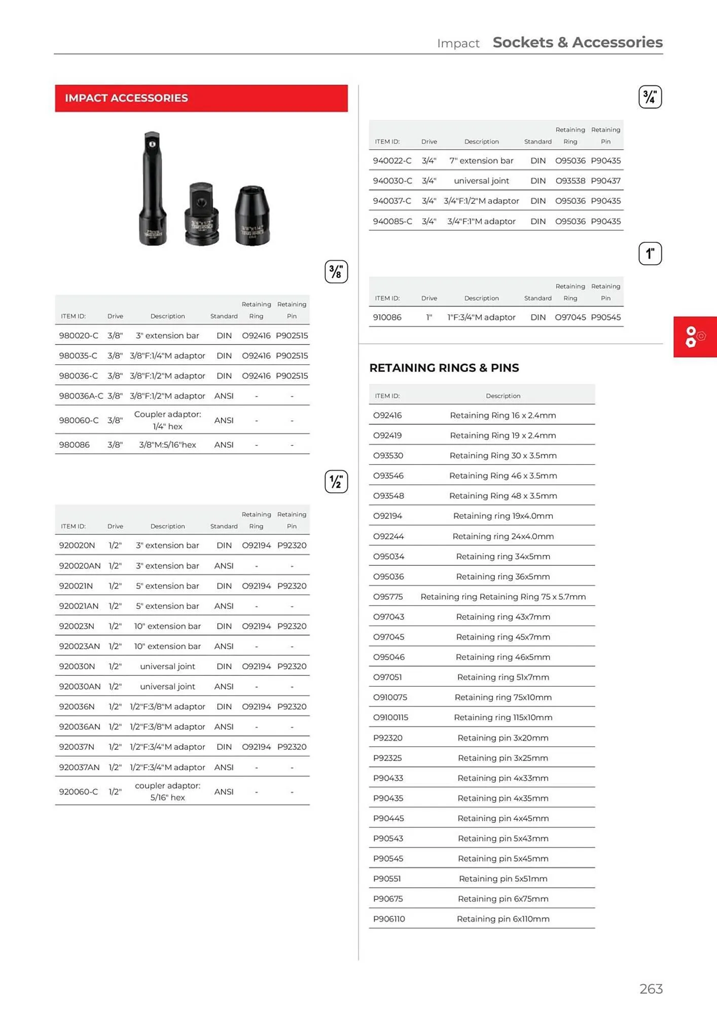 Teng Tools catalogue - Catalogue valid from 24 April to 31 December 2024 - page 264