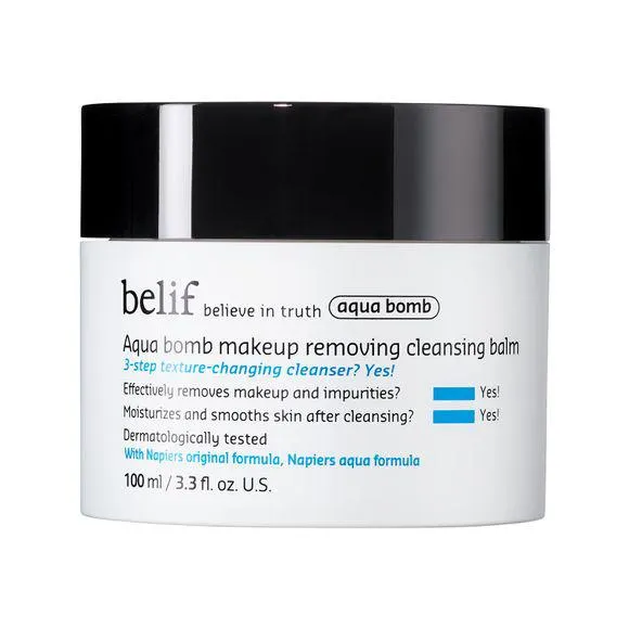 belif Aqua Bomb Make Up Removing Cleansing Balm