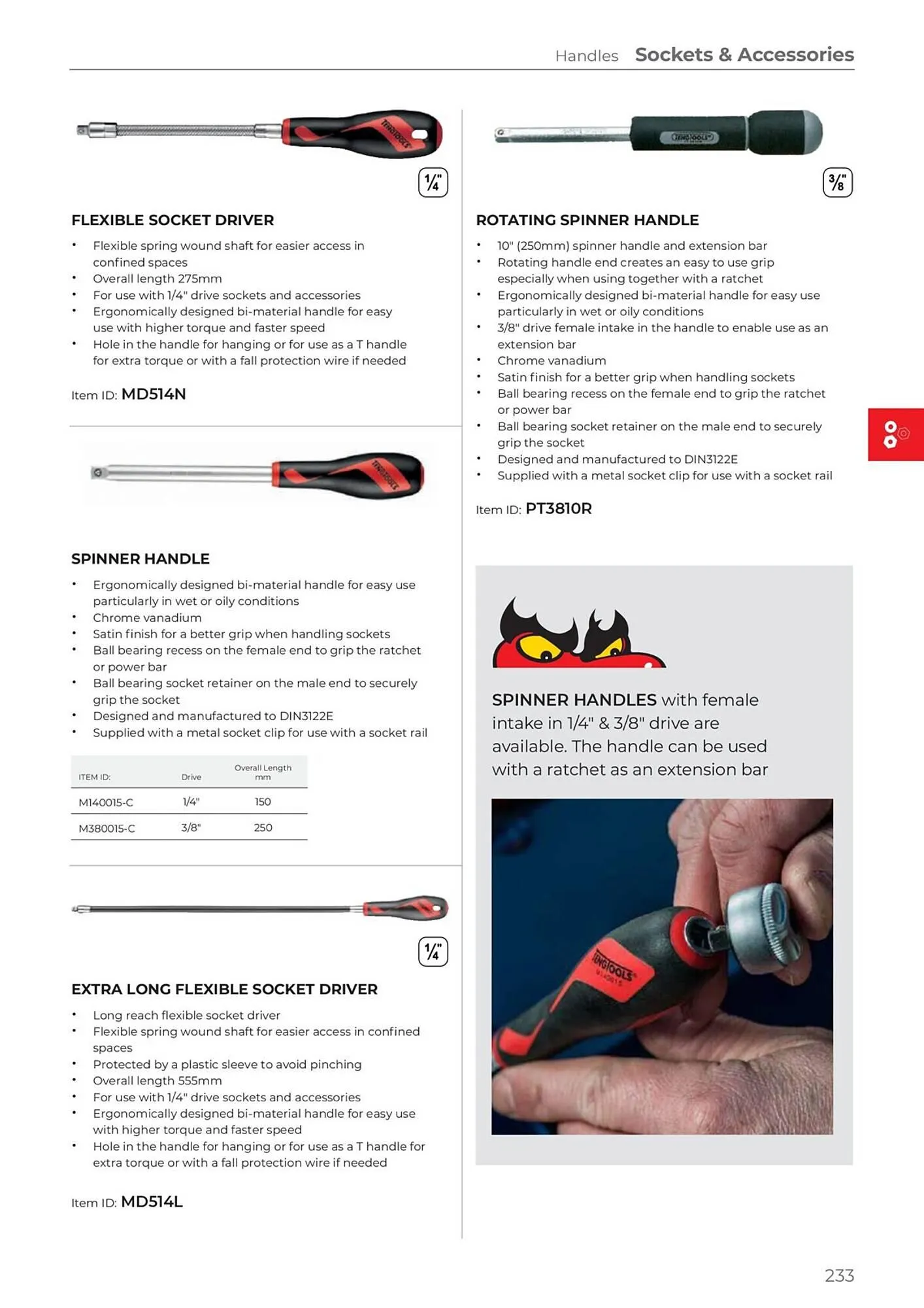 Teng Tools catalogue - Catalogue valid from 24 April to 31 December 2024 - page 234