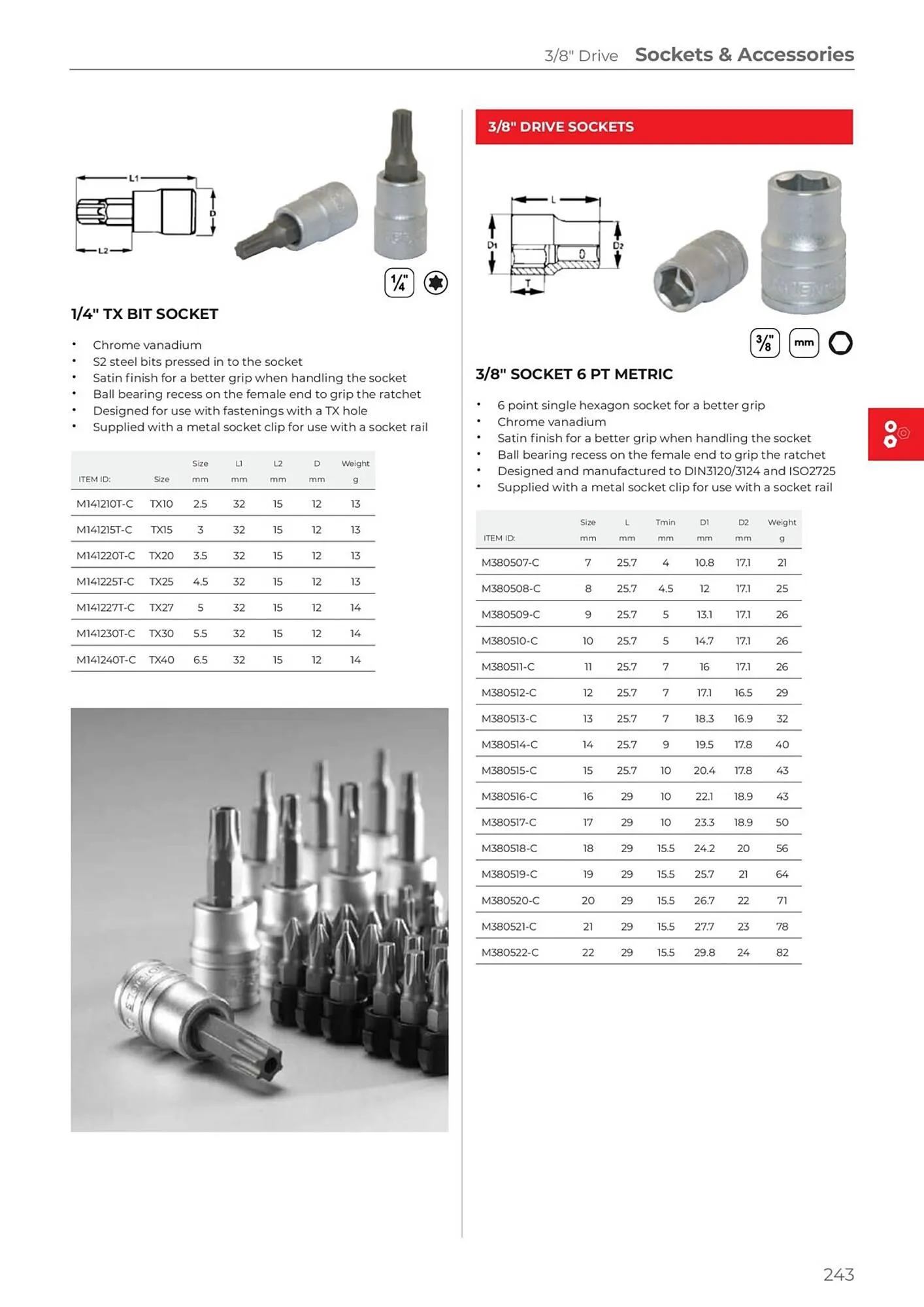 Teng Tools catalogue - Catalogue valid from 24 April to 31 December 2024 - page 244