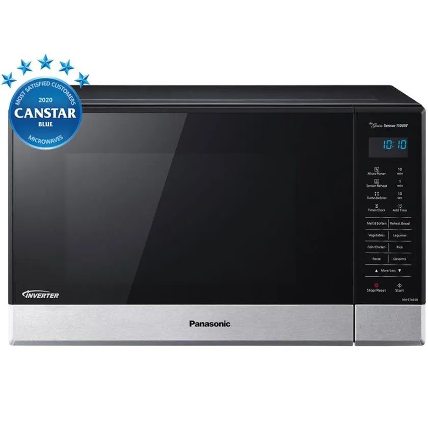 Panasonic NNST665BQPQ 32L Black 1100W Inverter Microwave Oven