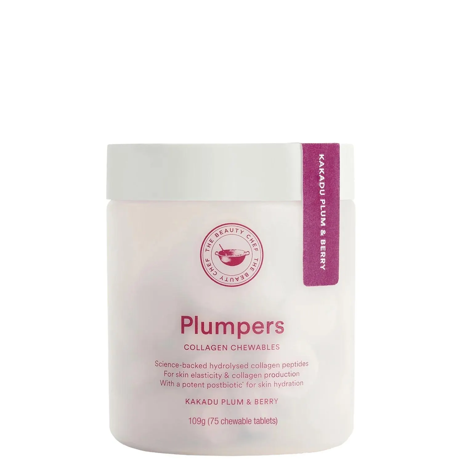The Beauty Chef Collagen Plumpers™ Kakadu Plum & Berry (75 Chewable Tablets)