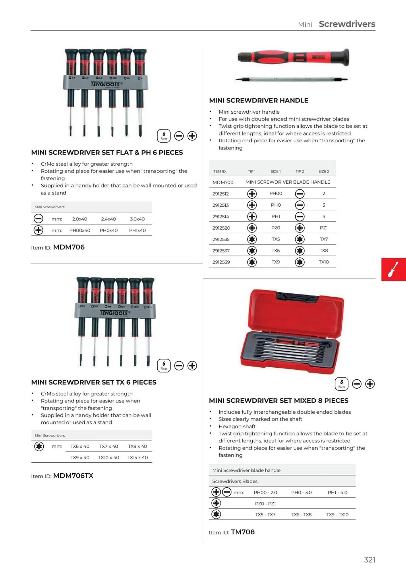 Teng Tools catalogue - Catalogue valid from 24 April to 31 December 2024 - page 322