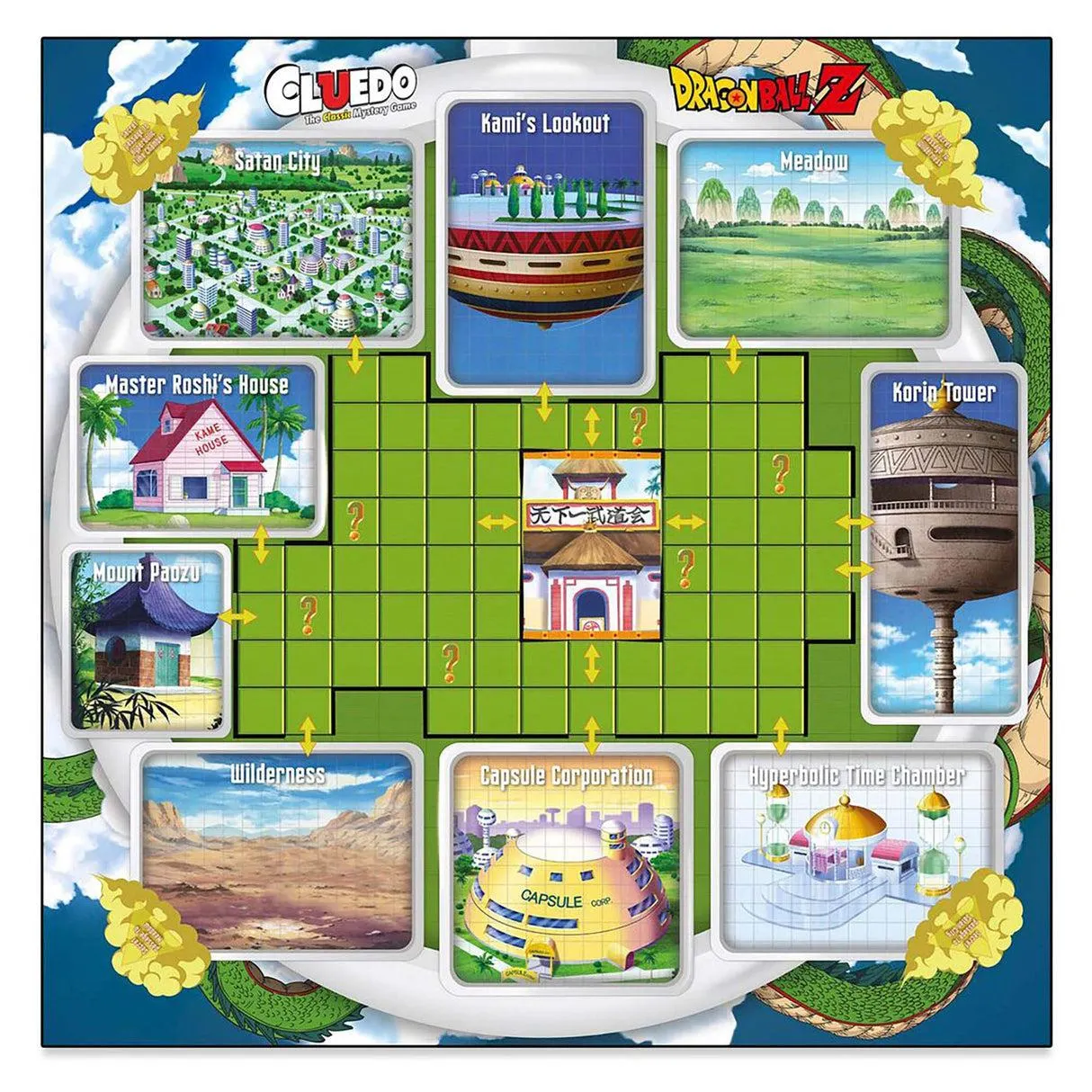 Dragon Ball Z Cluedo