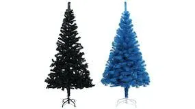 vidaXL Artificial PVC Christmas Tree with Stand
