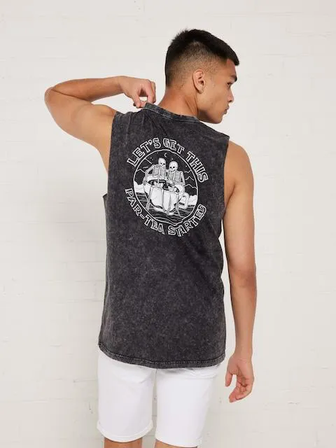 Surf Par-Tea Muscle Tank