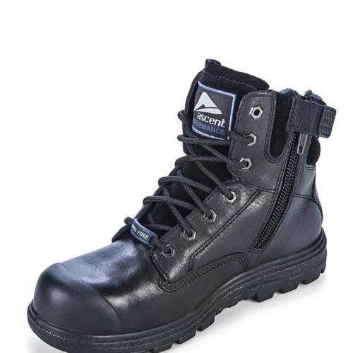 Ascent Alpha 2 (4e) Black Lace Up Boot