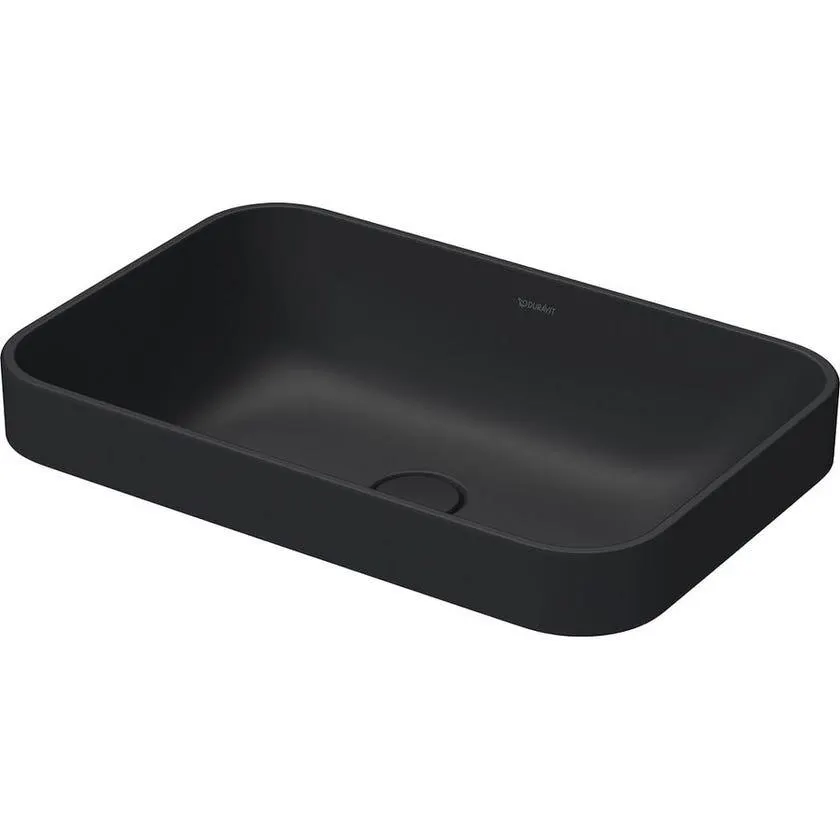 Duravit 2359601300P Happy D.2 Plus Anthracite Matte Above Counter Basin