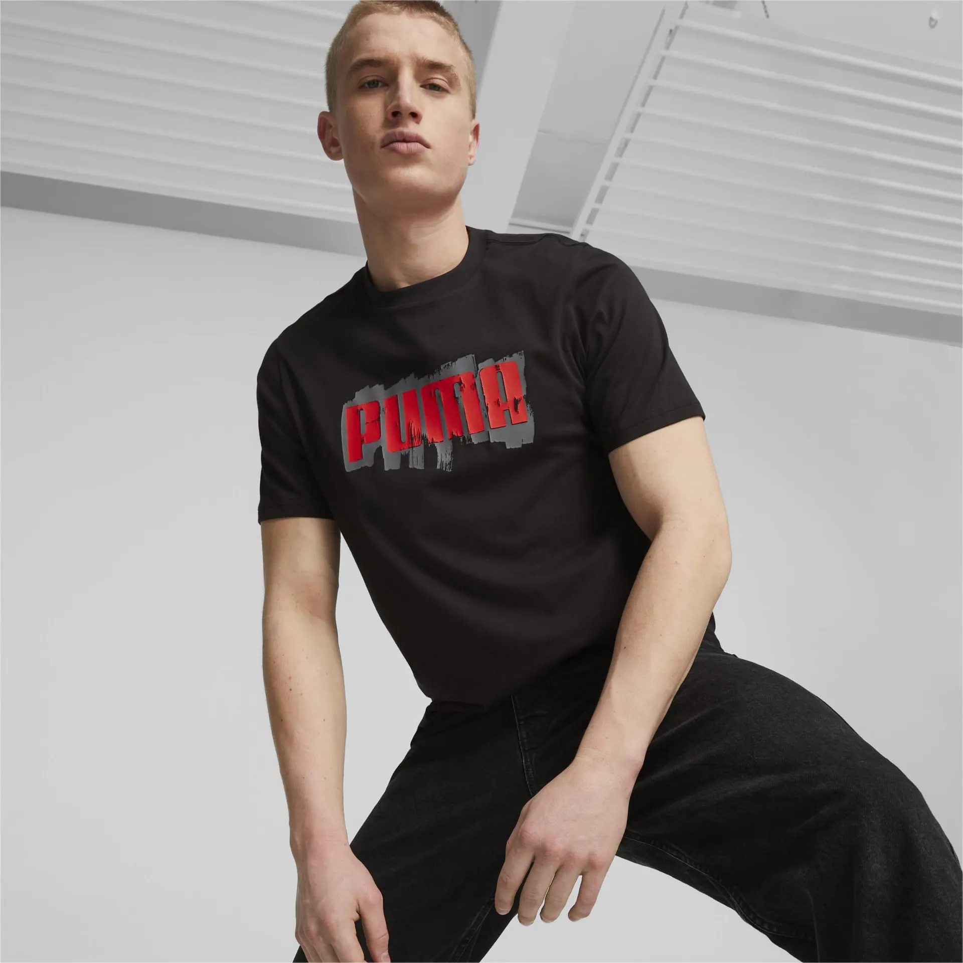 Graphics Wording Men's Tee