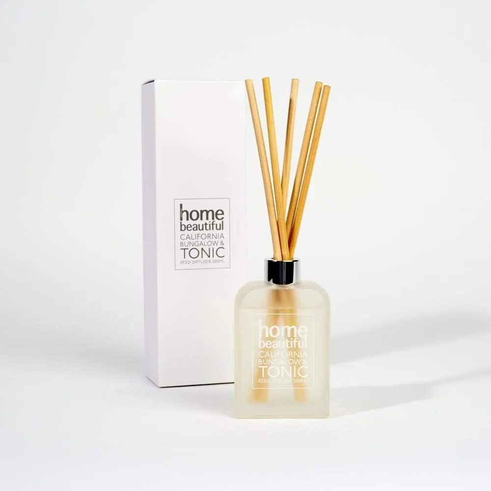 Home Beautiful Reed Diffuser California Bungalow & Tonic