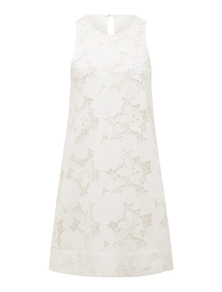 Remy Lace Mini Swing Dress