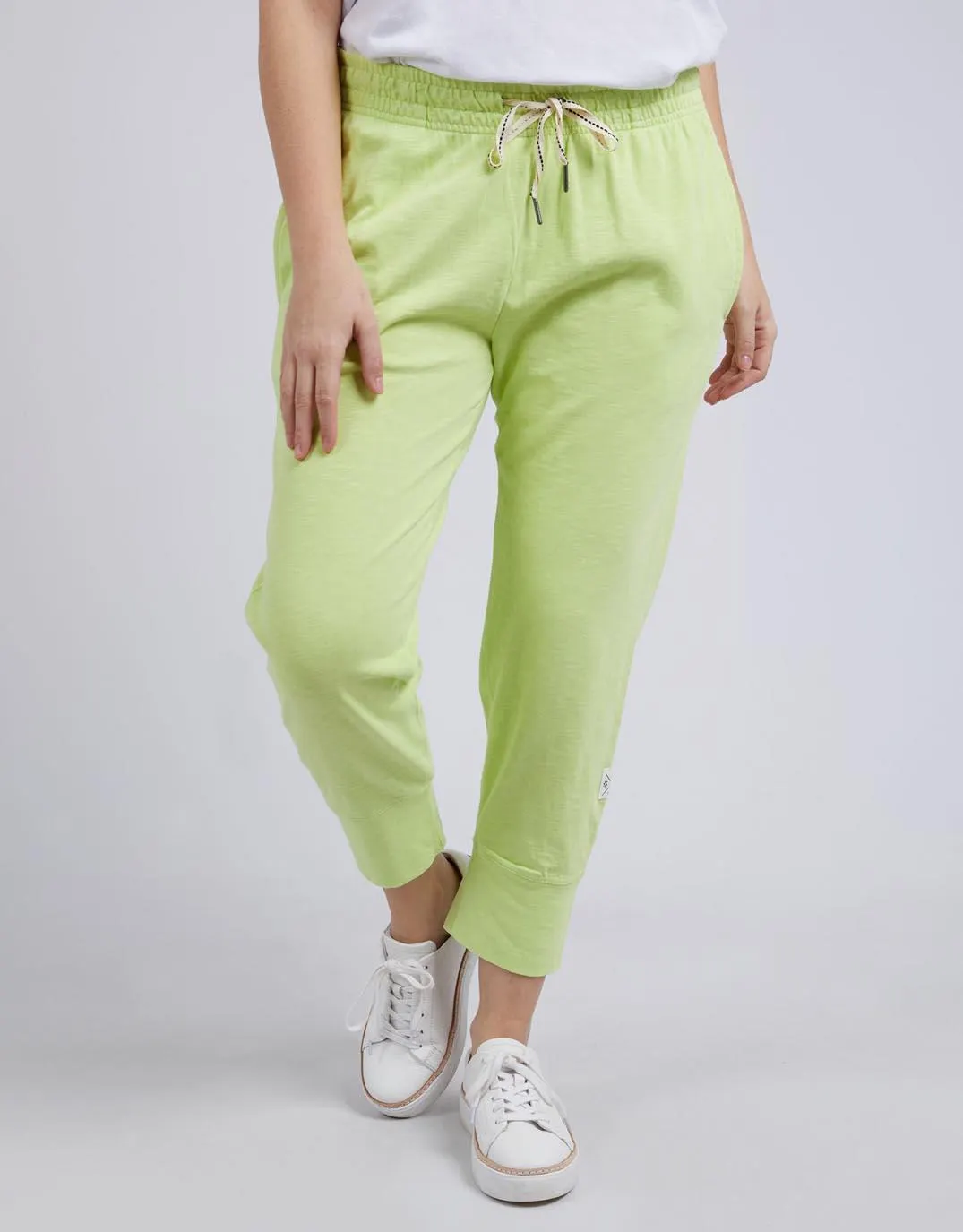 3/4 Brunch Pants - Key Lime