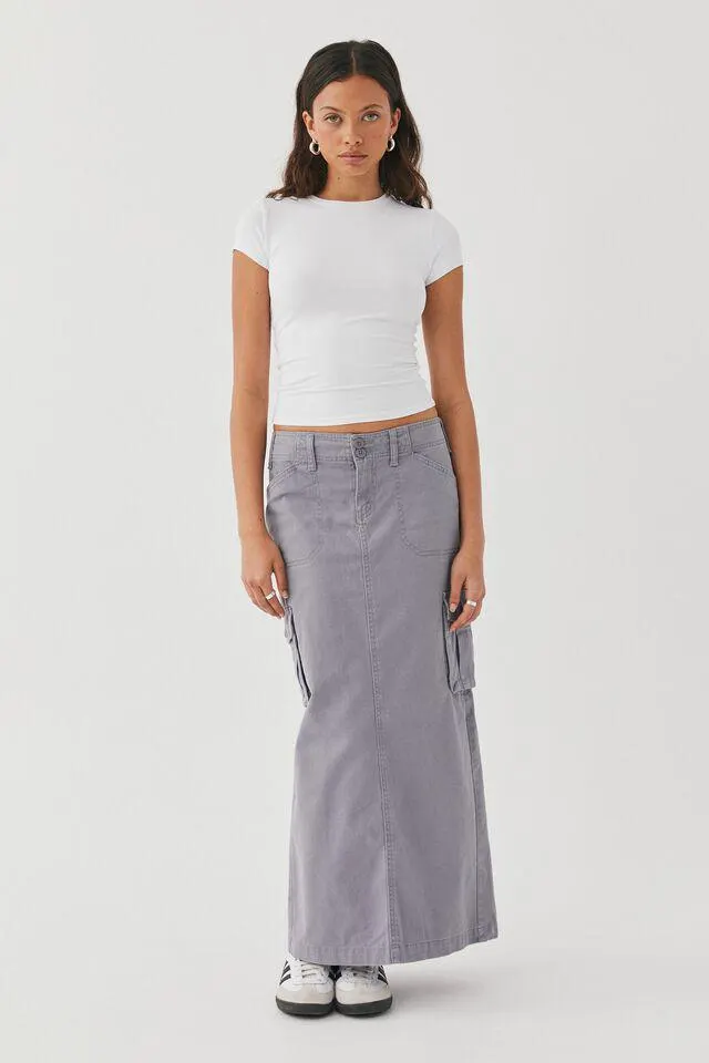 Dylan Cargo Maxi Skirt