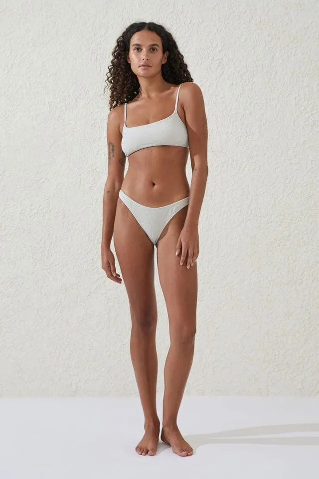 Refined High Side Brazilian Bikini Bottom