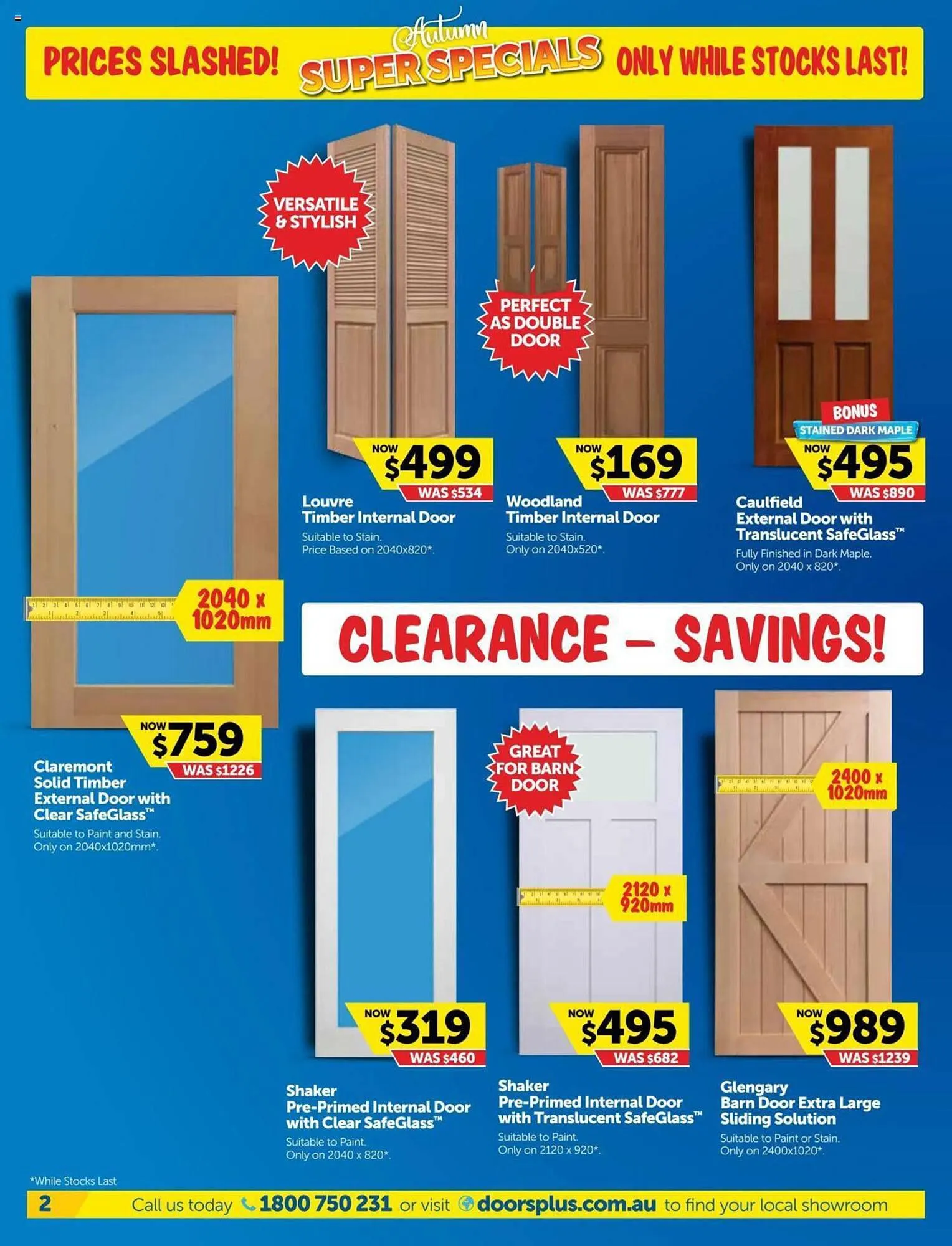 Doors Plus catalogue - Catalogue valid from 4 March to 5 April 2024 - page 2