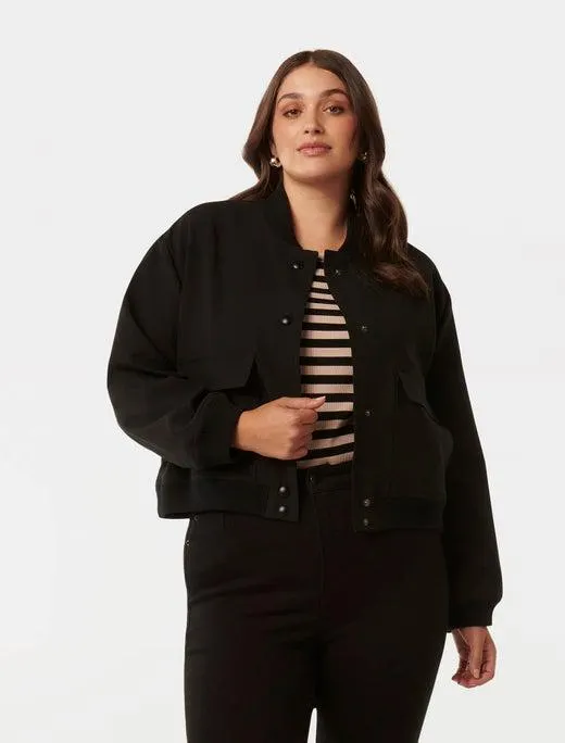 Miranda Curve Bomber Jacket