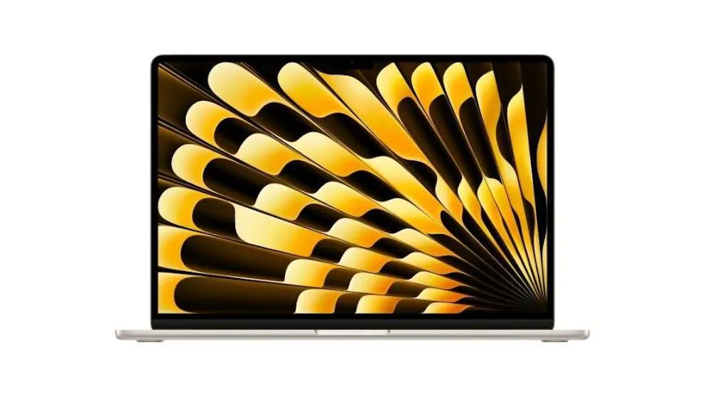 Apple MacBook Air 15-inch M3/8GB/256GB SSD Laptop - Starlight (2024)