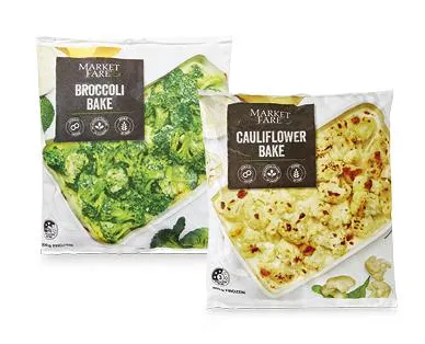 Market Fare Cauliflower Bake or Broccoli Bake 800g