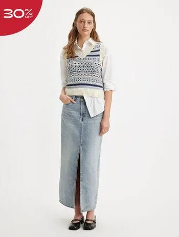 Levi's® Women's Ankle Column Skirt