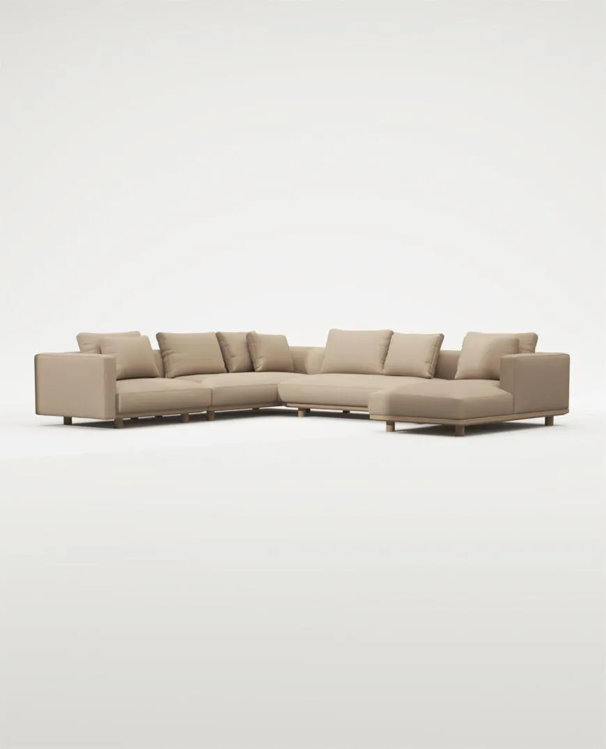 Islet set E modular sofa - left facing