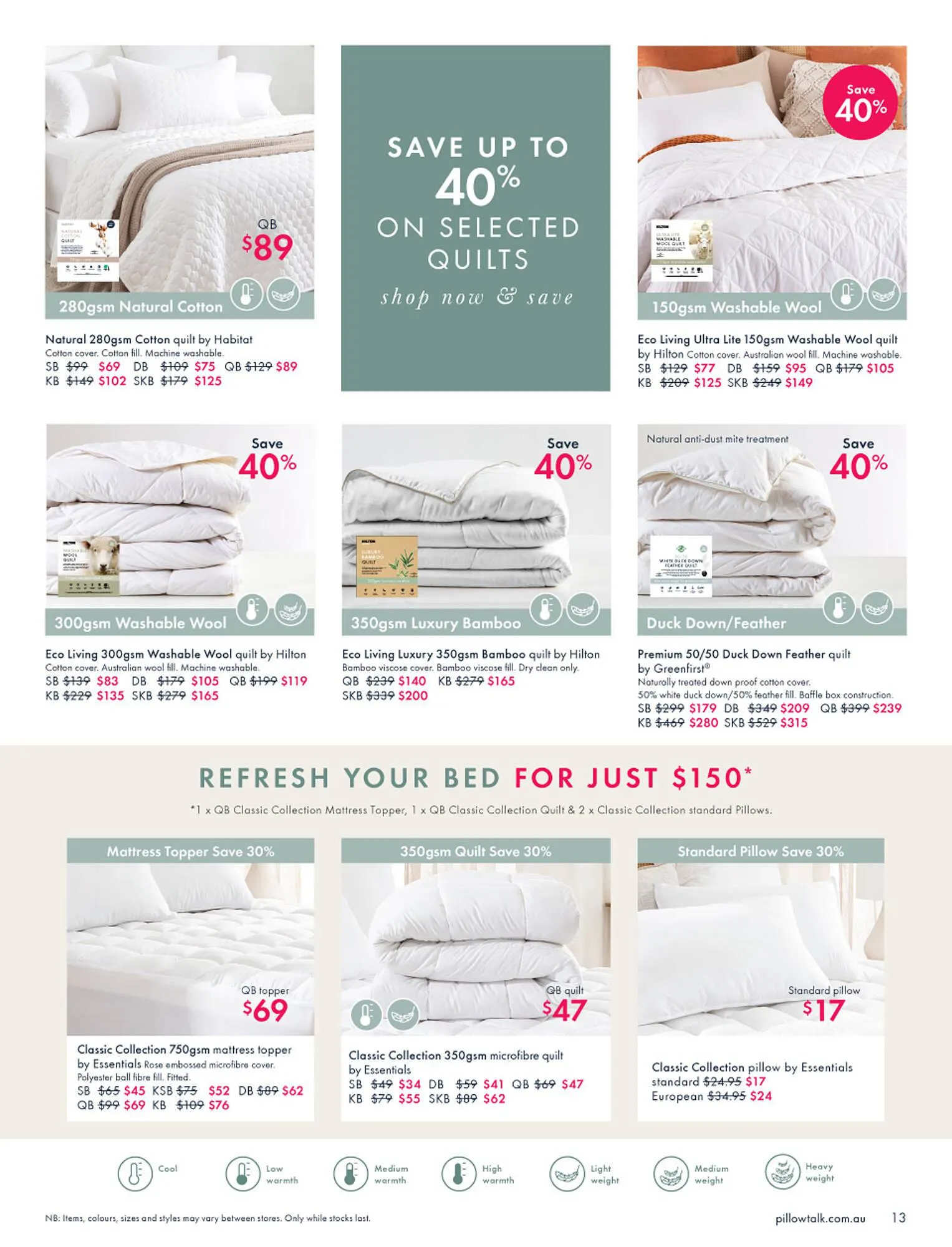 Pillow Talk catalogue - Catalogue valid from 18 March to 7 April 2024 - page 29