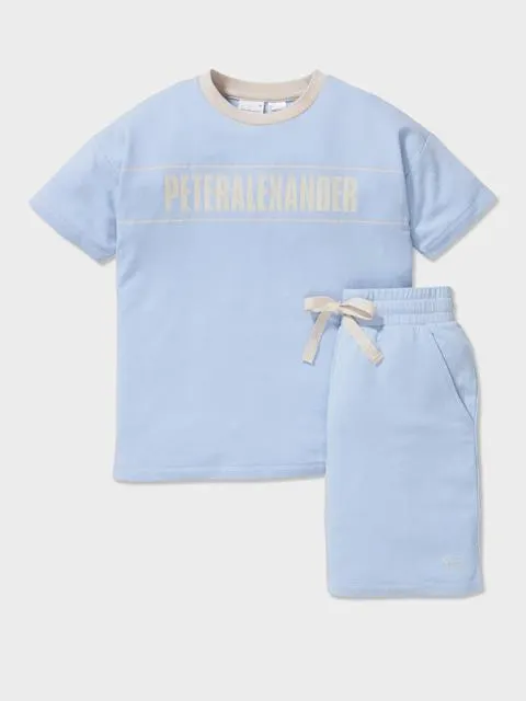 Boys Blue P.A. Track Short Pj Set