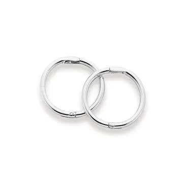 Mini Sleeper Earrings in Sterling Silver