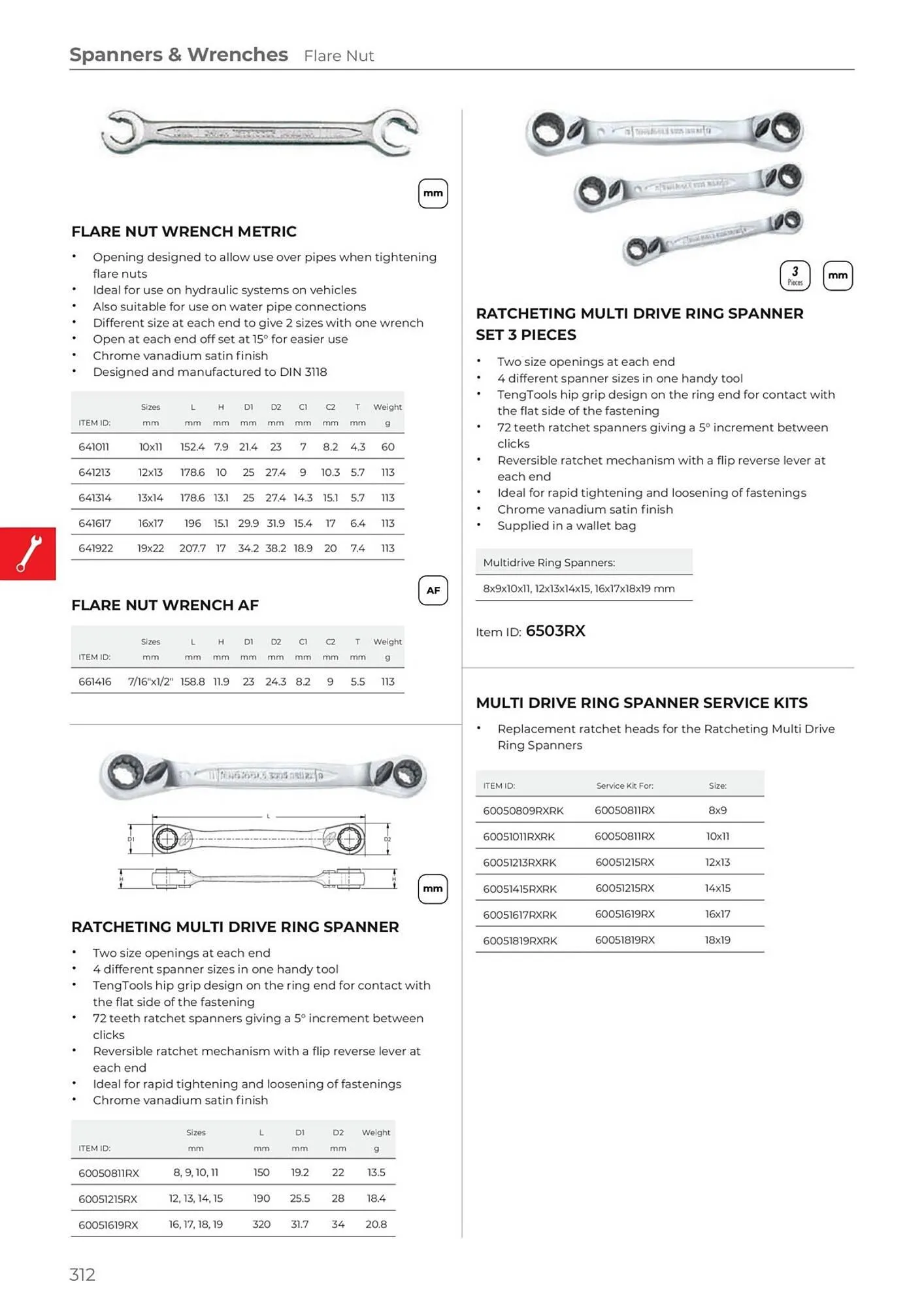 Teng Tools catalogue - Catalogue valid from 24 April to 31 December 2024 - page 313