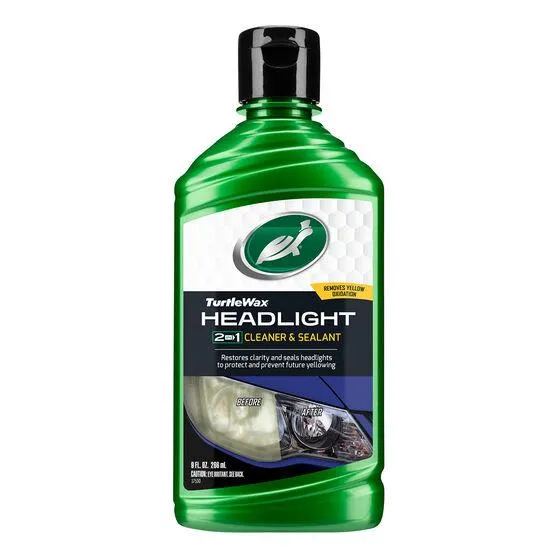 Turtle Wax Headlight Cleaner & Sealant - 266mL