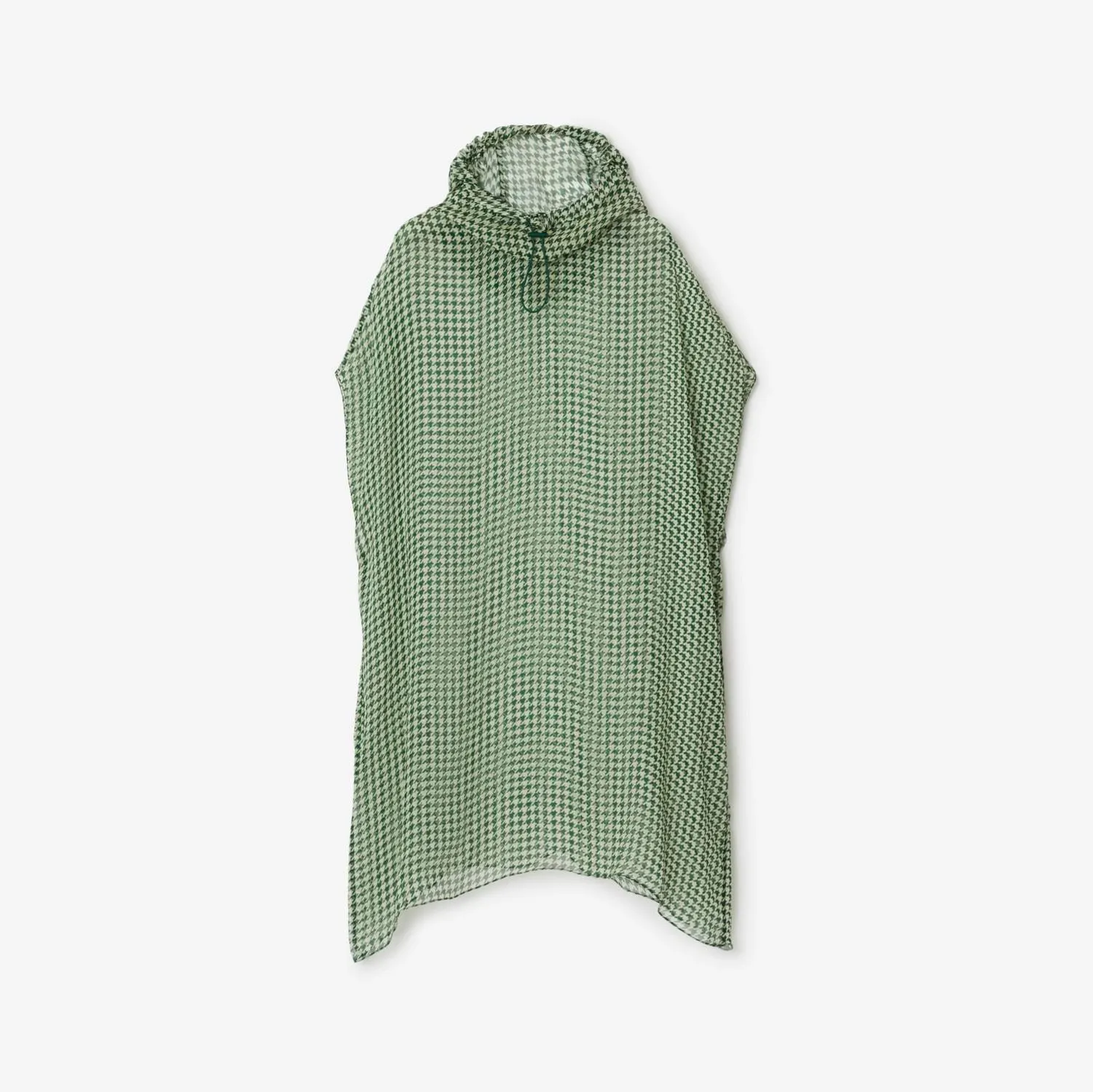 Houndstooth Silk Dress