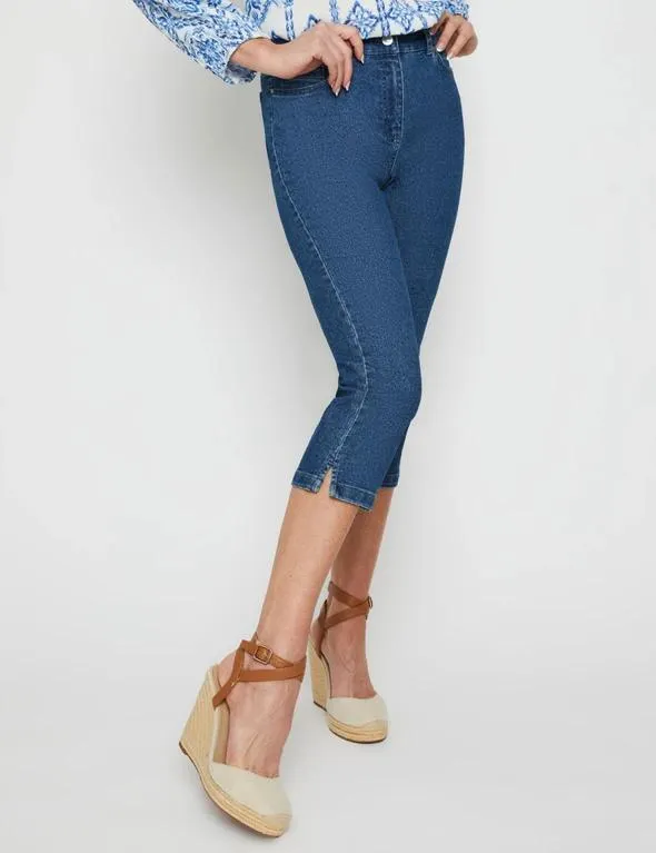 Millers Crop 5 Pocket Denim Jean