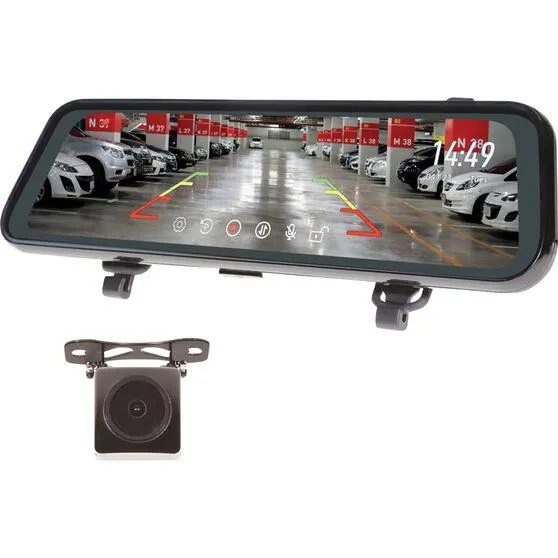 Gator GRV90MKT 9" Mirror Mounted Wired Rear View & Reversing Camera