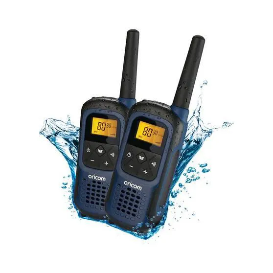 Oricom Waterproof UHF - 2W, 2 Pack, UHF2295-2BL