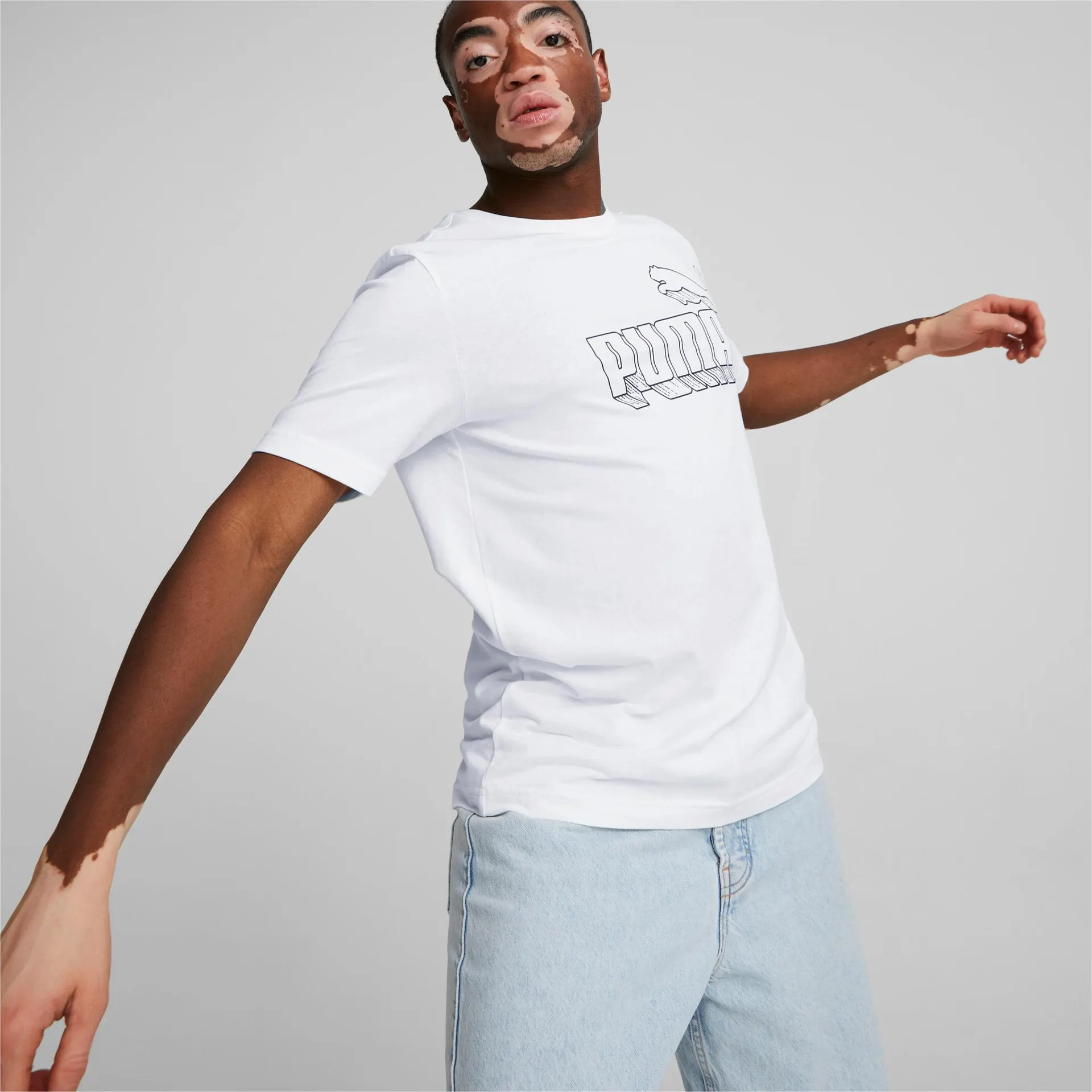 PUMA No. 1 Logo Men's Graphic Tee