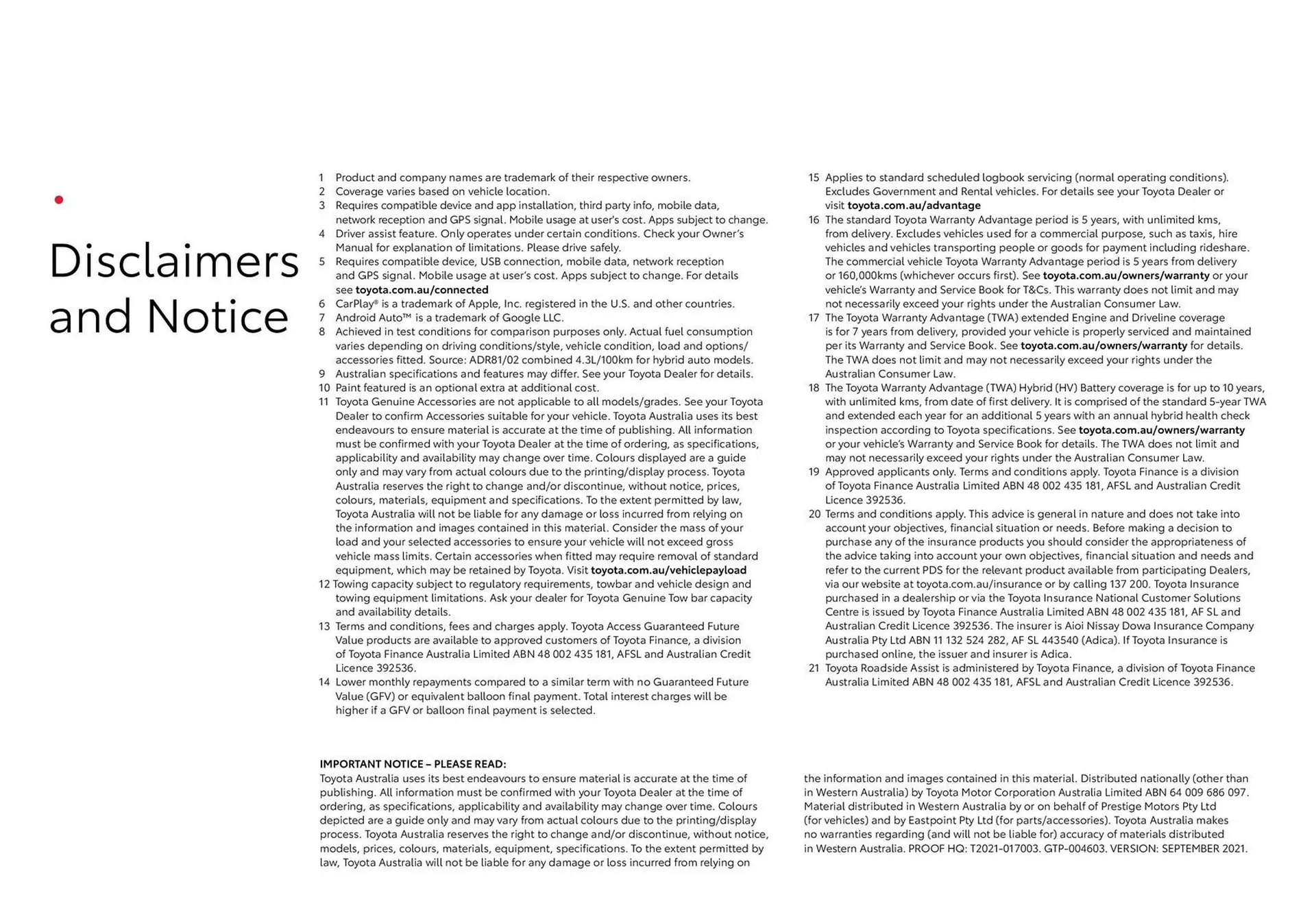 Toyota catalogue - Catalogue valid from 30 January to 30 January 2025 - page 26