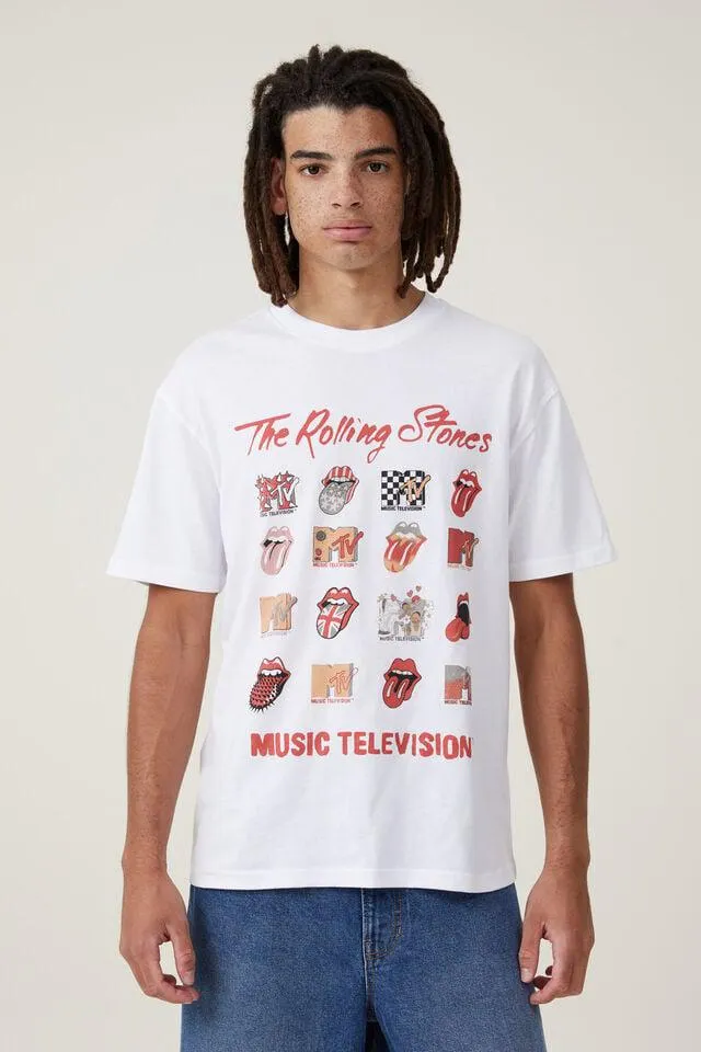 Mtv X Rolling Stones Loose Fit T-Shirt