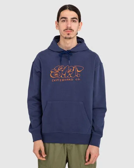 Bubble Worm - Pullover Hoodie For Men