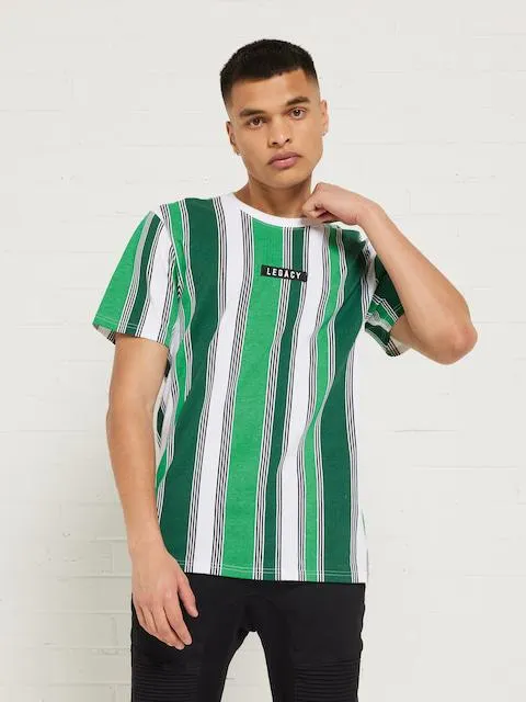 Vstripe Legacy Embroidered Tee