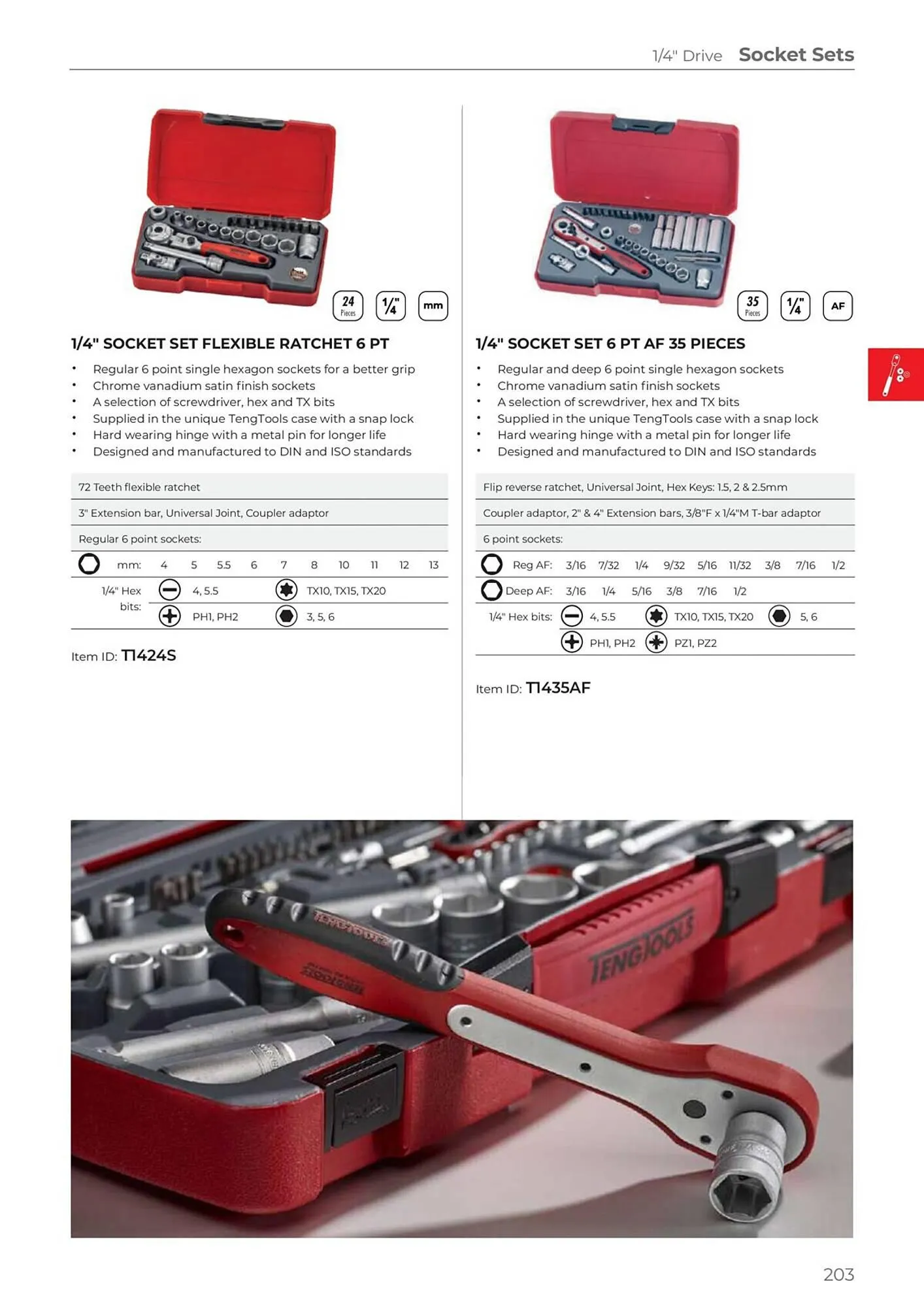 Teng Tools catalogue - Catalogue valid from 24 April to 31 December 2024 - page 204