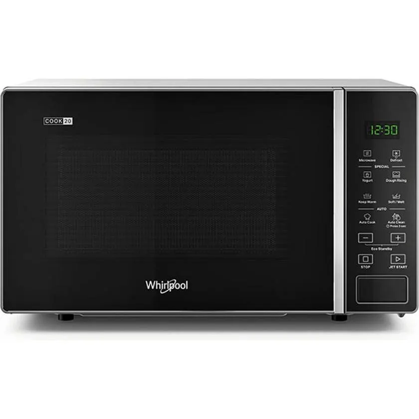 Whirlpool MWP201SB Solo 20L Black 700W Microwave