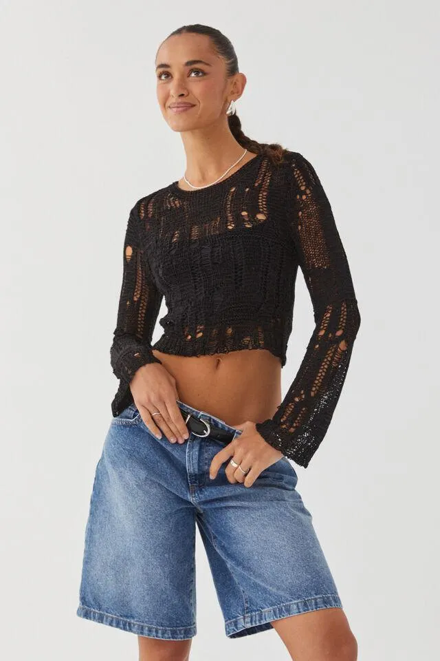 Jayda Tape Yarn Knit