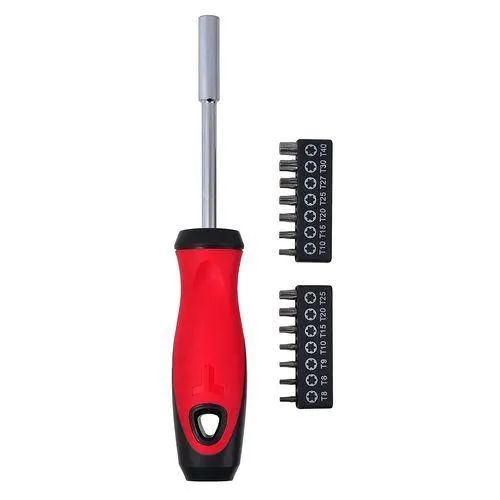 Trojan 15 Piece Torx Screwdriver & Bit Set