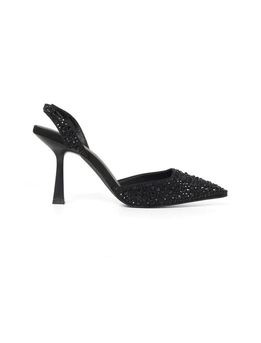 Paris Pointed Slingback Heels