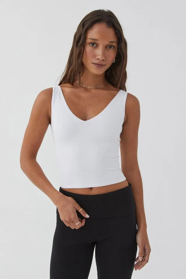 Luxe V Neck Tank