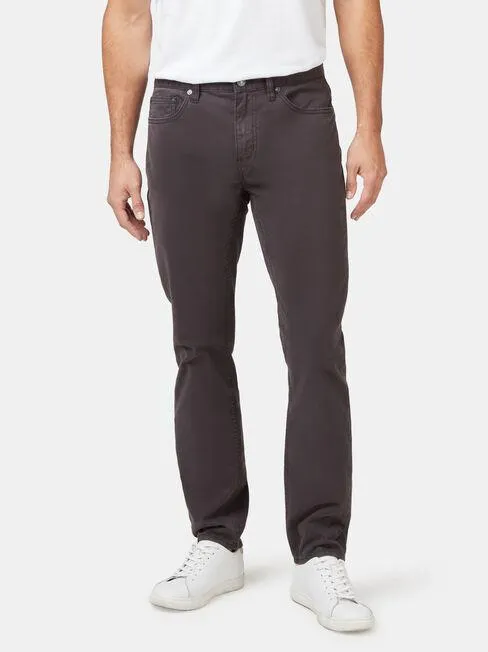 Slim Tapered Jeans Black Charcoal