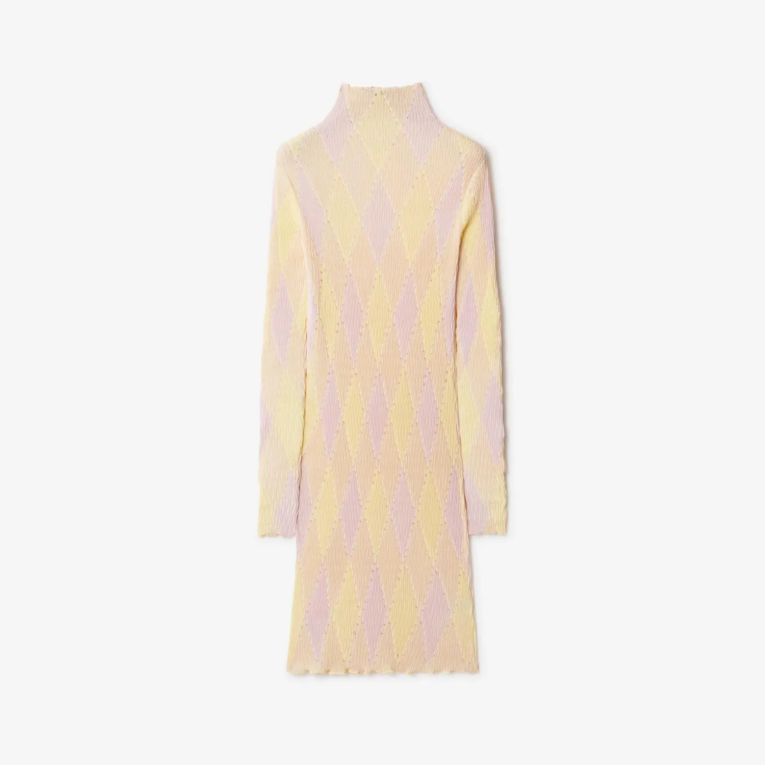 Argyle Cotton Silk Dress